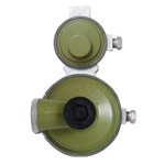 Marshall Excelsior Propane Regulator; Excela-Flo; 1/4 Inch FNPT Inlet x 3/8 Inch FNPT Outlet With 90 Degree Vent