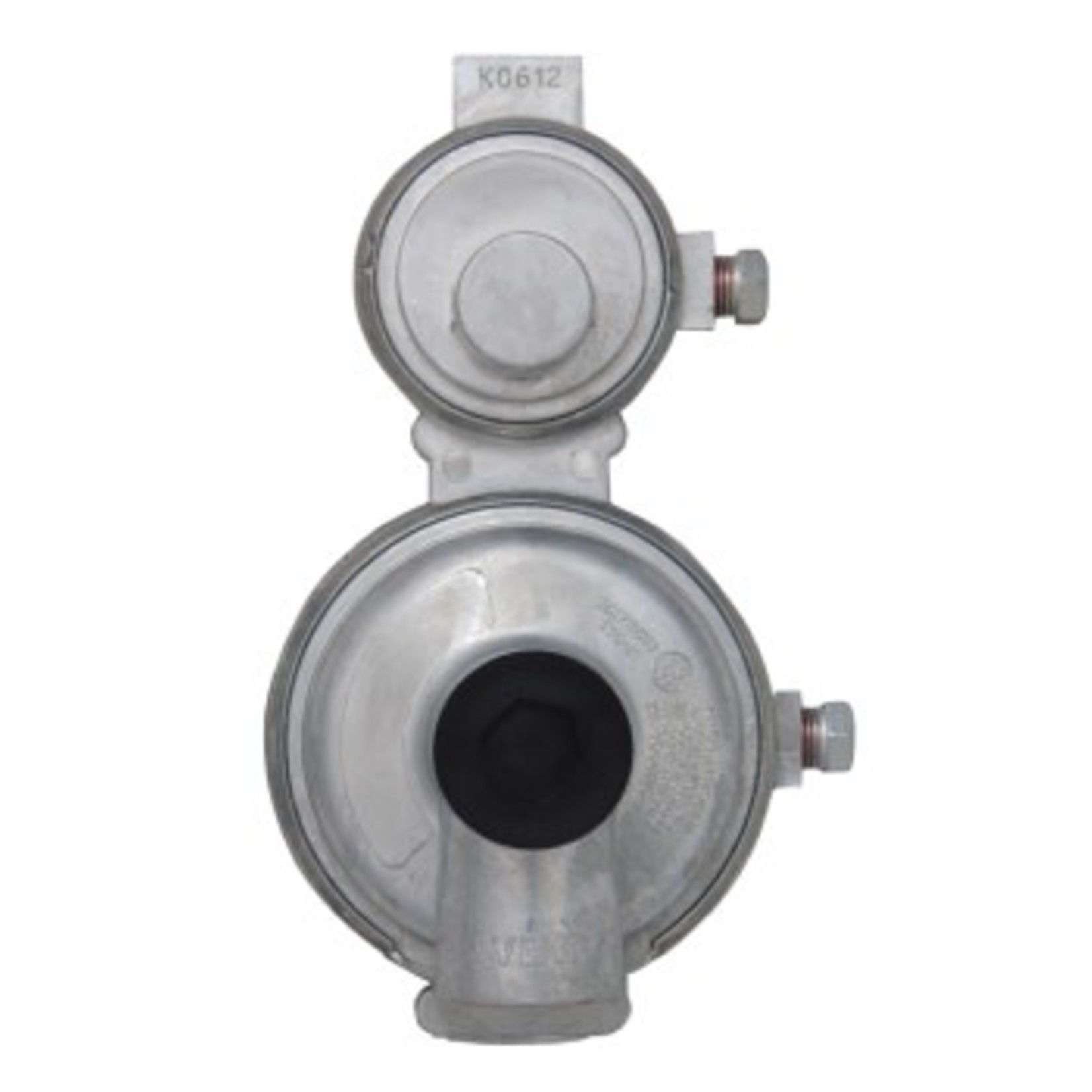 Marshall Excelsior Propane Regulator; Excela-Flo; 1/4 Inch FNPT Inlet x 3/8 Inch FNPT Outlet end vent; Two Stage; 175000 BTU