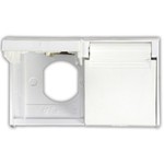 JR Products Duplex Weatherproof Outlet Cover, Polar White