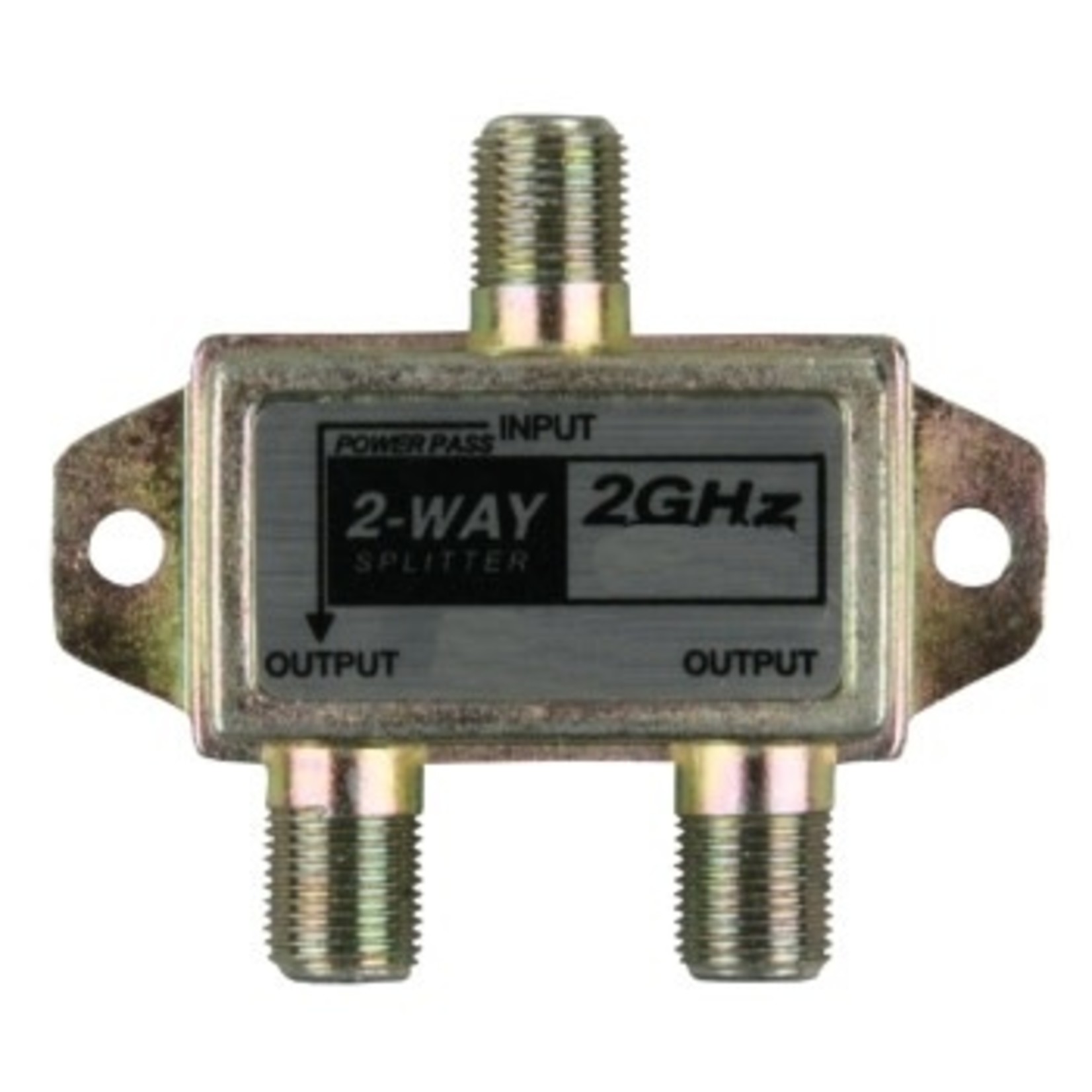 JR Products 2-Way 2 GHz HD/Satellite Line Splitter