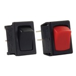 JR Products Mini-12V On/Off Switch, Black/Black