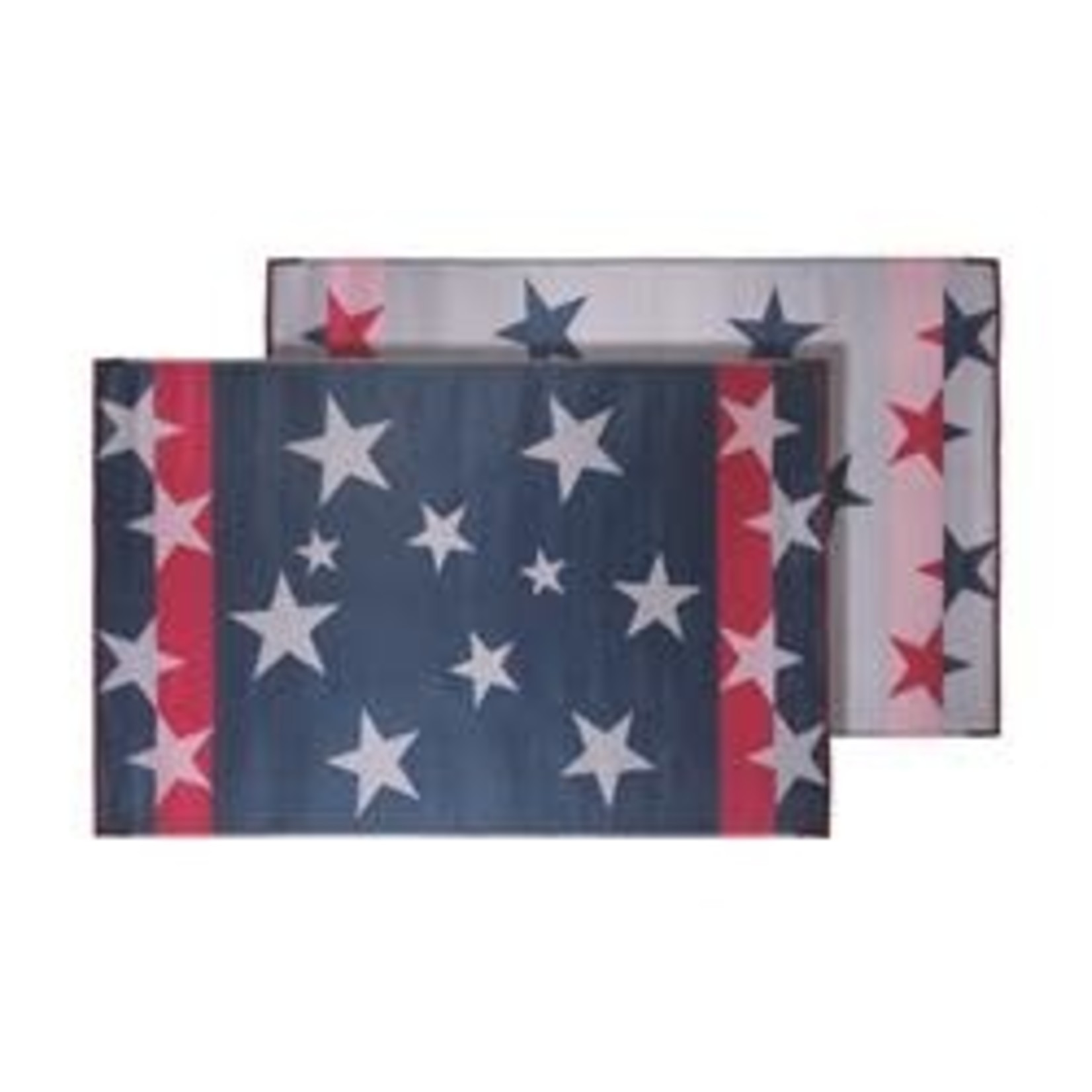 Faulkner Patio Mat; Patriotic 9x12