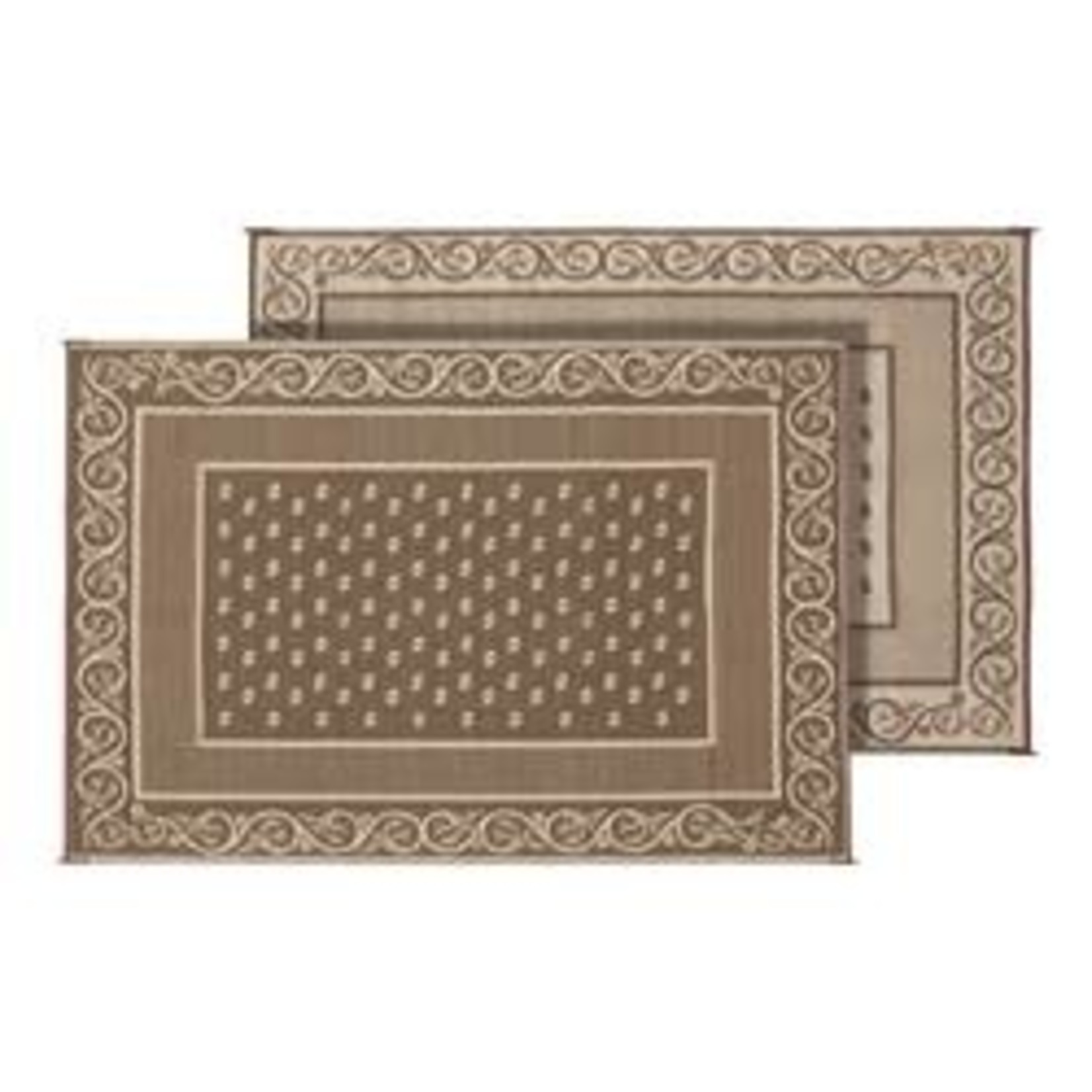 Faulkner Patio Mat; Vineyard, 6x9; Beige