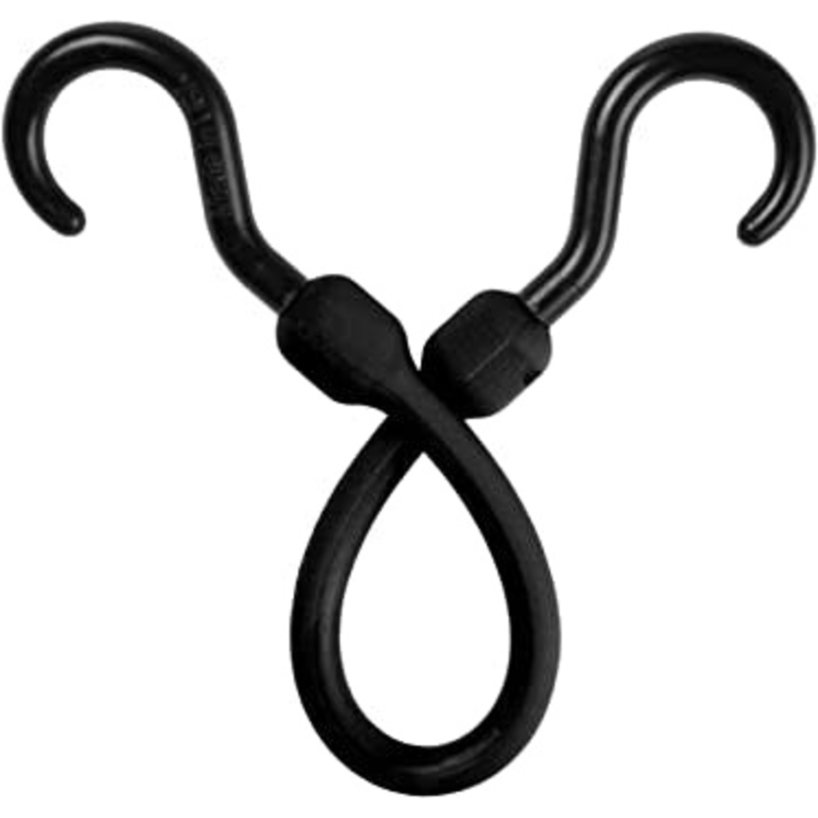 Adjust-a-Strap 12" Easy Stretch Bungee Cord - Black