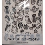 Bespoke Provisions Owls; Swedish Dishcloth