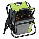 Camco Mfg., Inc. Beverage Cooler; With Backpack Straps &  Un-foldable Seat