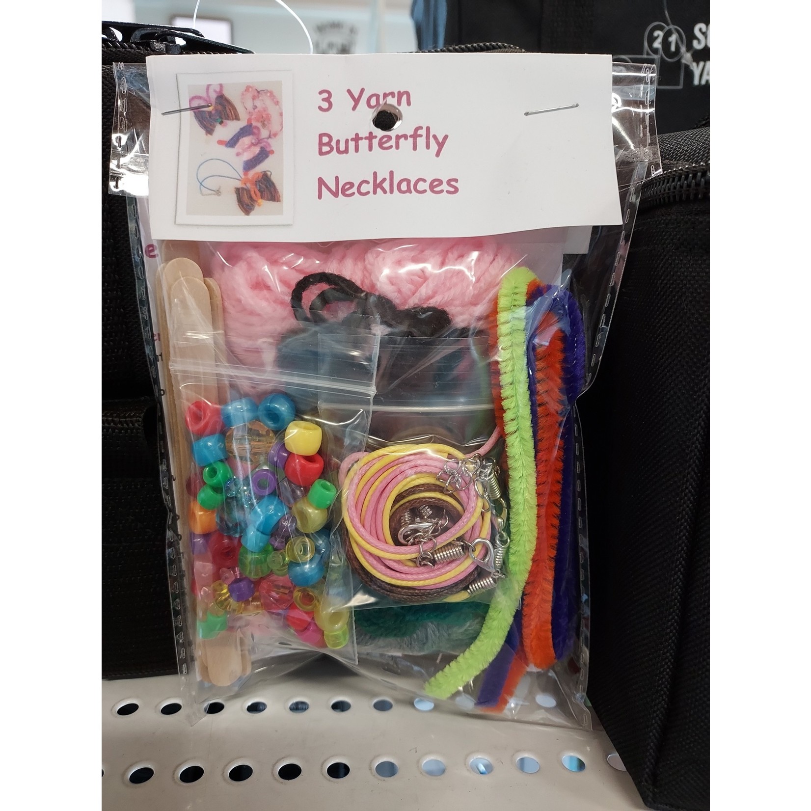 Defy Gravity Camp craft kit-Butterfly necklace