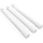 Fasteners Unlimited Refrigerator Content Brace; Spring Loaded 10" to 17"; Pack of 3; White