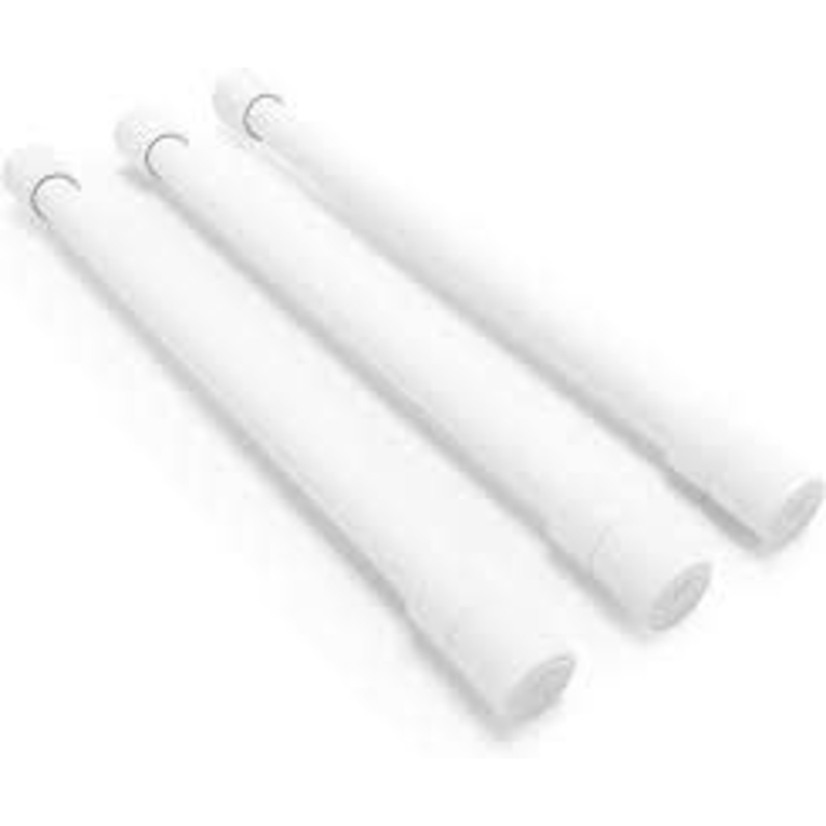Fasteners Unlimited Refrigerator Content Brace; Spring Loaded 10" to 17"; Pack of 3; White
