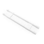 fasteners unltd Refrigerator Content Brace; Spring Loaded 16"to 28"; Pack Of 3; White