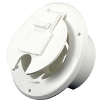 JR Products Cable Hatch 30A Wht,Round