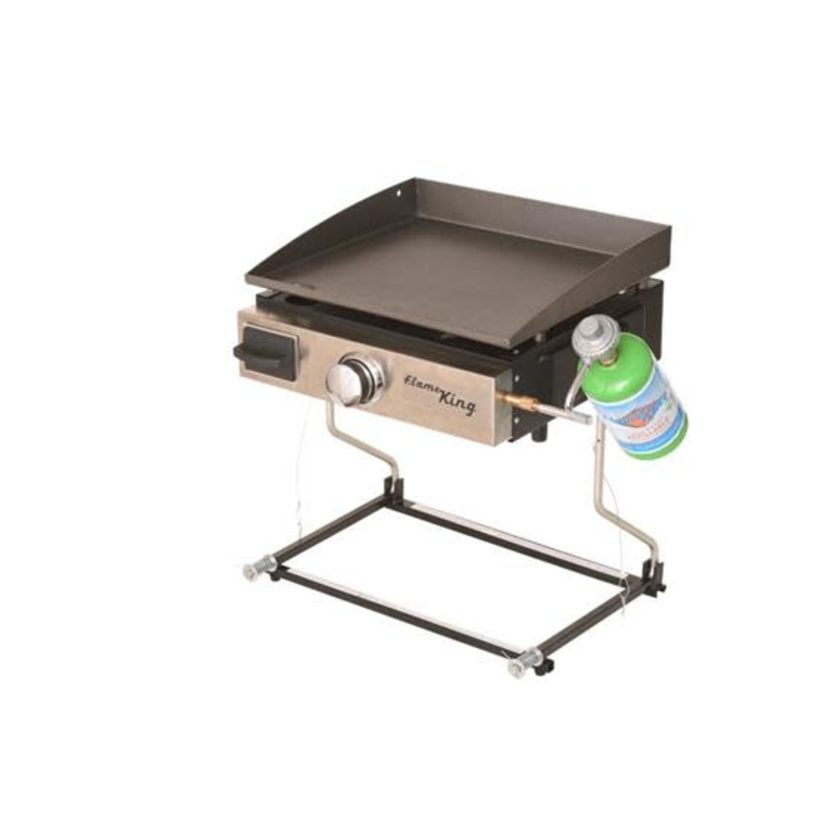 Flame King 17" Tabletop Griddle ; Mountable/ Free Standing