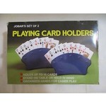 jobar Playing Card Holder; Hand Held And Table Mount; Fan Shape; Set of 2