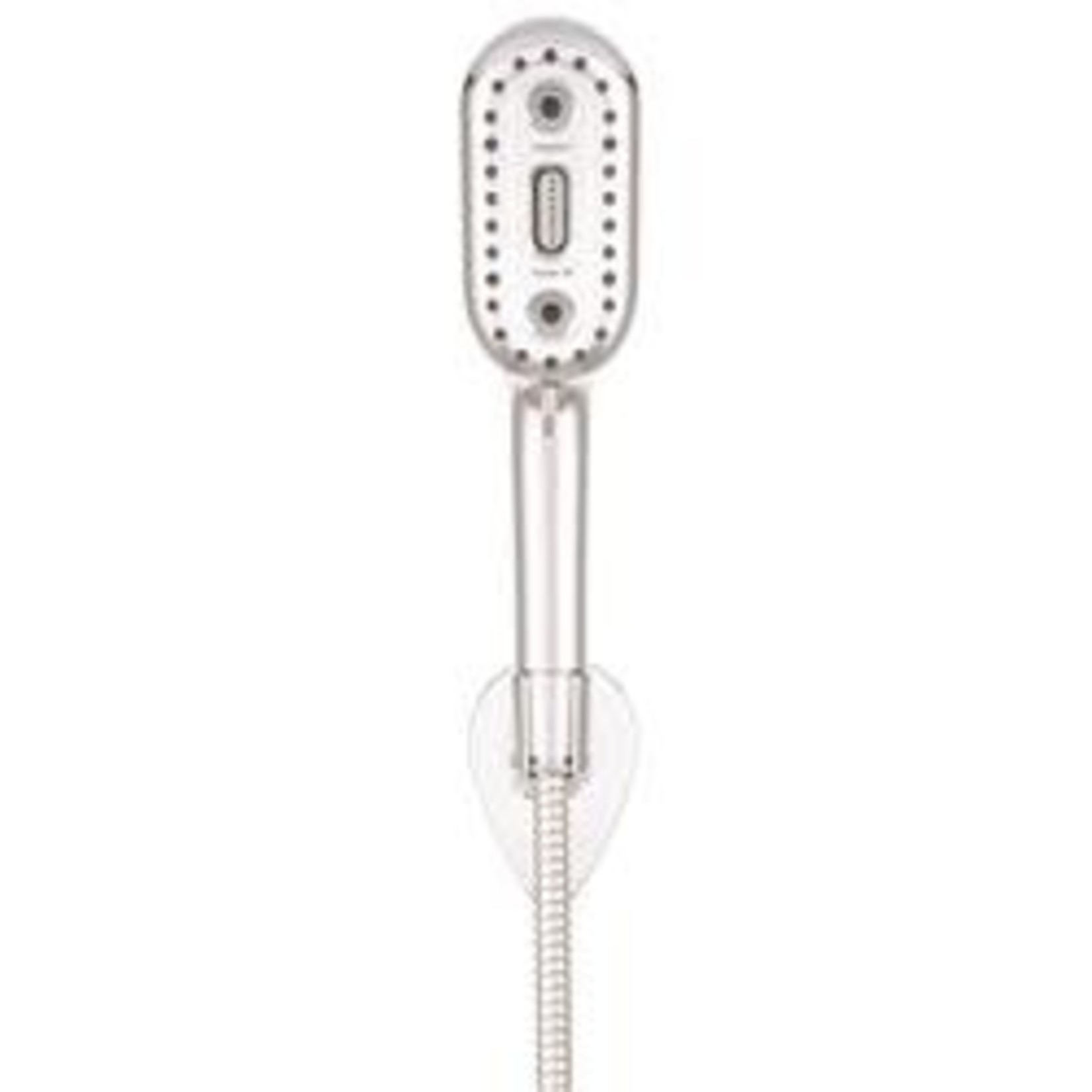 oxygenics/etl Shower Head; Hand Held With 72" Hose; 4 Function Spray; Chrome Plated