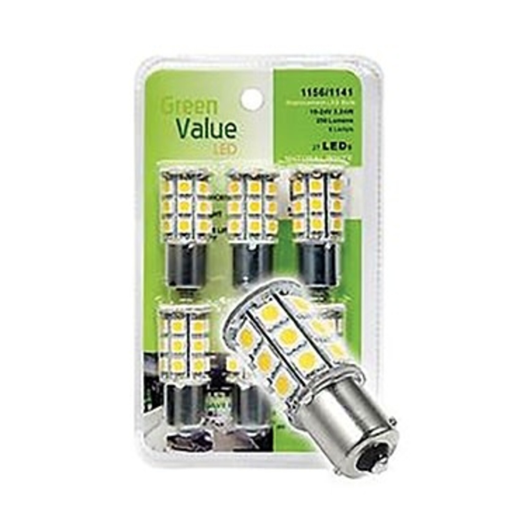 Ming's Mark 250 Lumens  Natural White 1156/1141 base Tower LED Bulb.  6 PCS Package