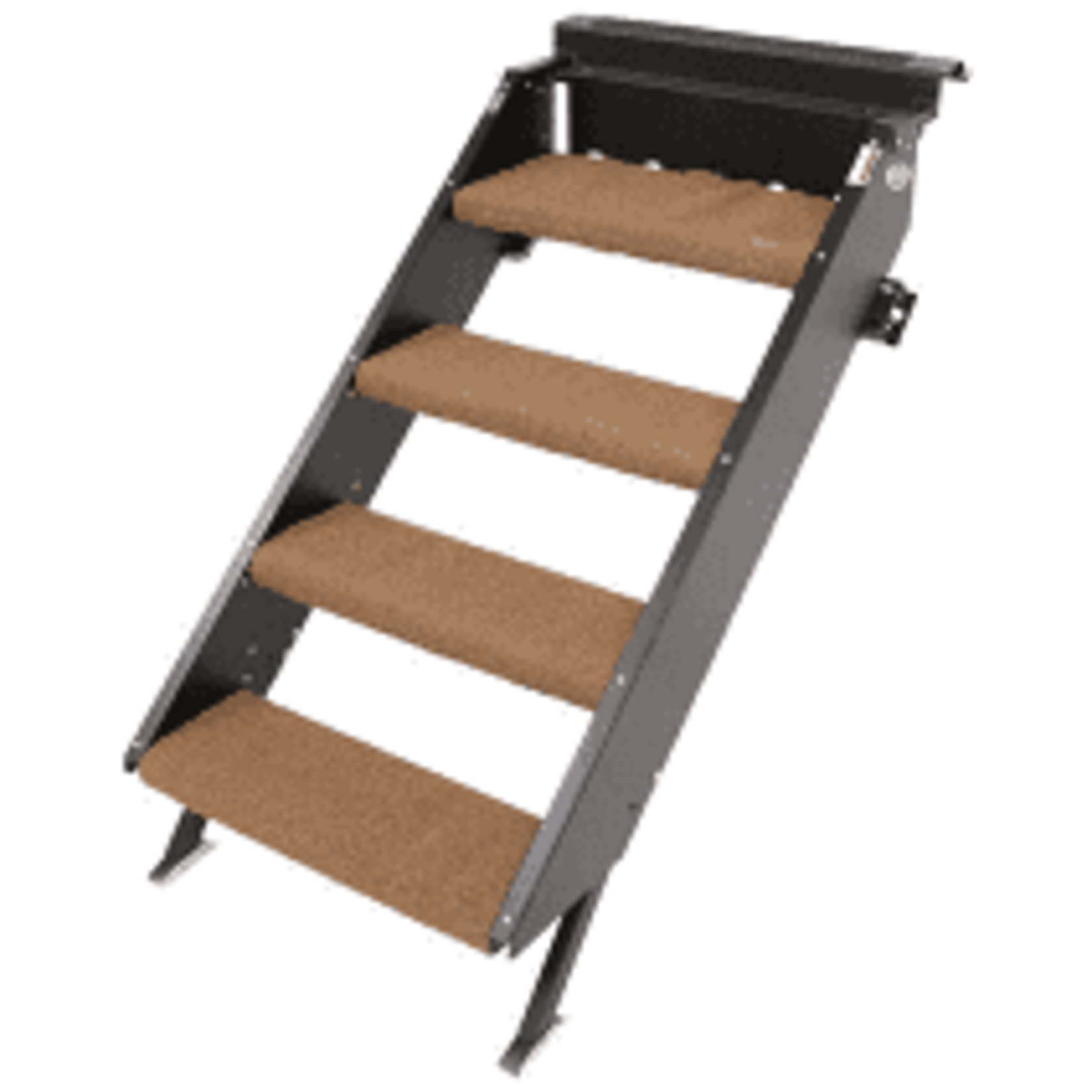 Prest-O-Fit Trailhead Step Rug 23.5 In. W (4 Pc Set) Fits MORryde 2nd Generation StepAbove 4 Step (STP-4-30-03H, STP-4-32-04H, STP-213 and STP-214) - Buckskin Brown