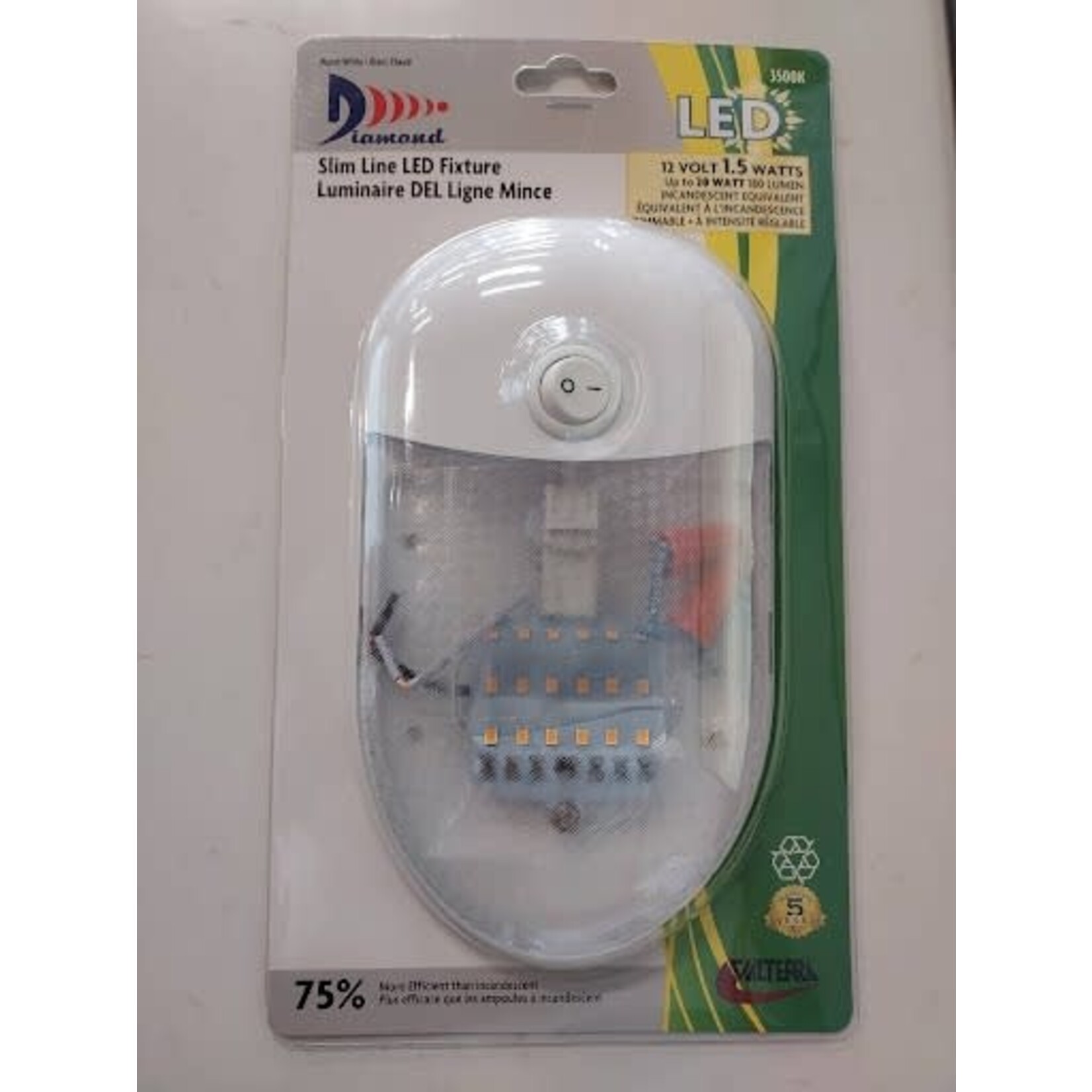Valterra Products, Inc. Slim Line Single Led Lt 3500K, 175 Lum