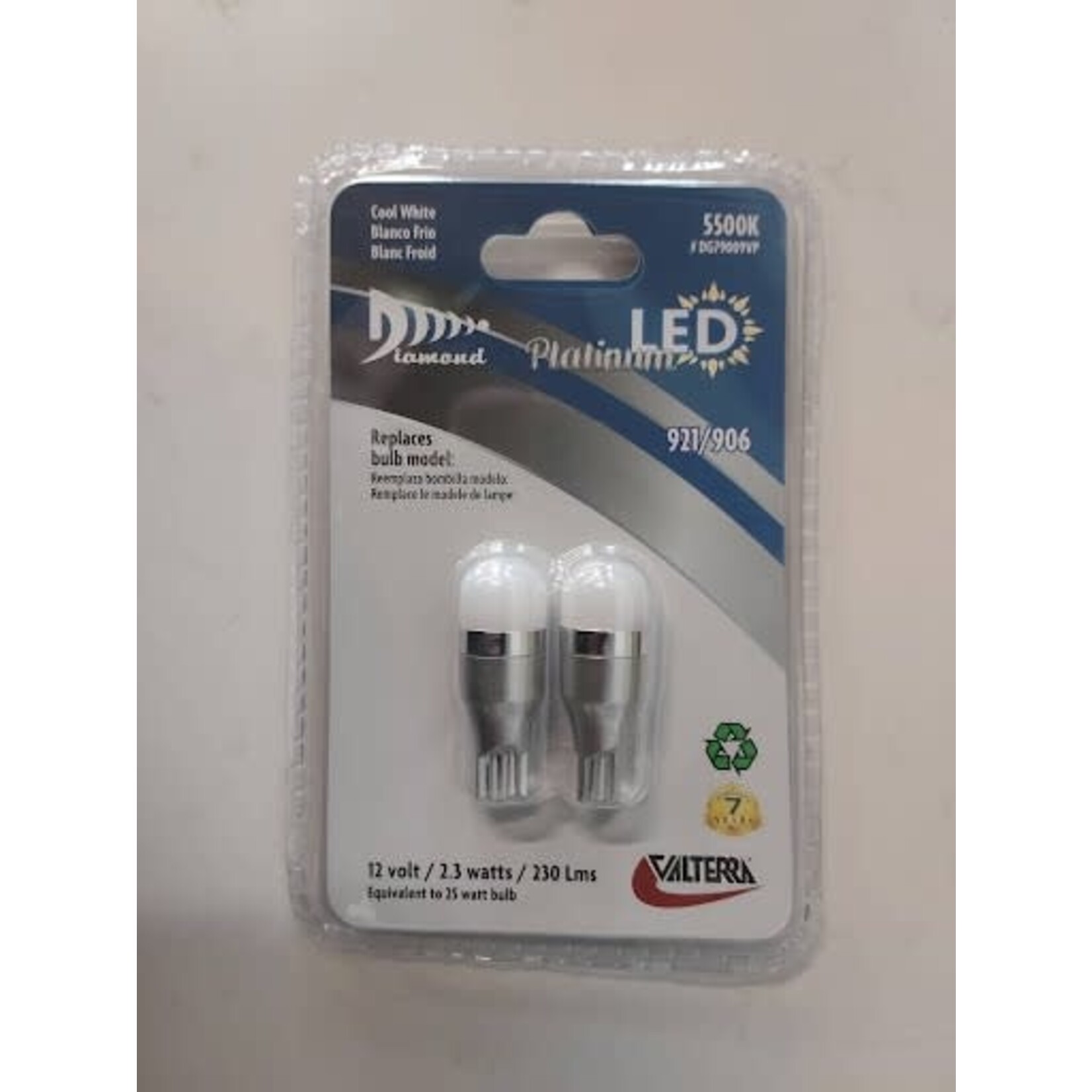 Valterra Products, Inc. Led 2Pk White Cap 921 Cool White