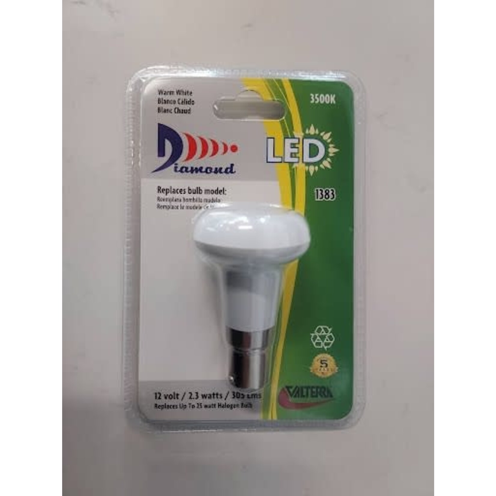 Valterra Products, Inc. Led  Spot/Reading 1383,305L,1pk,3500K,Warm White
