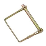 RV Designer Safety Lock Pin w/ chain, 1/4" x 2"