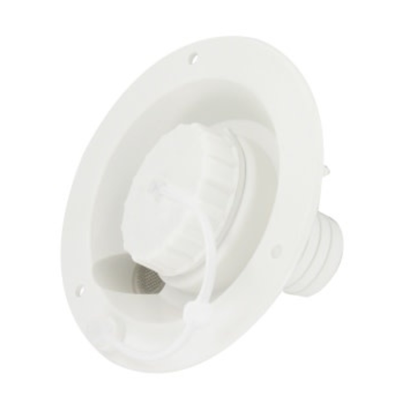 Valterra Products, Inc. Gravity Water Inlet, White, Carded
