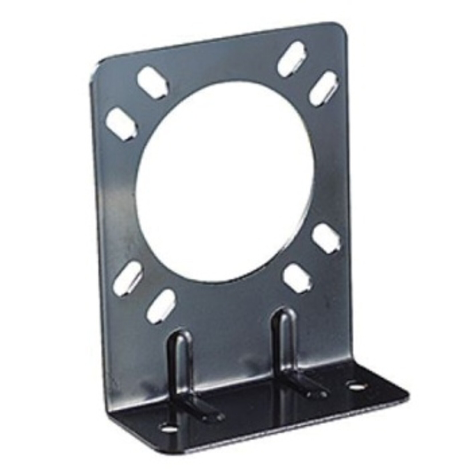 RV Designer 7-Way RV Socket Mounting Bracket w/Black Coating