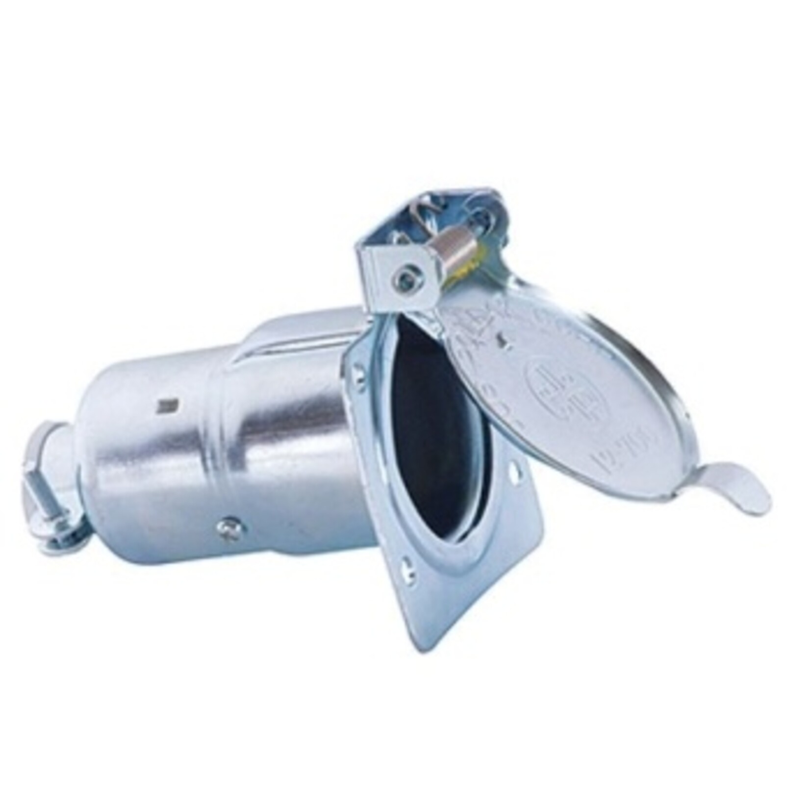 RV Designer 7-Way RV Socket Chrome Plated