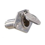 RV Designer 6-Way Socket Die Cast Metal w/Concealed Terminals