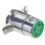 RV Designer 4-Way Plug Chrome Plated