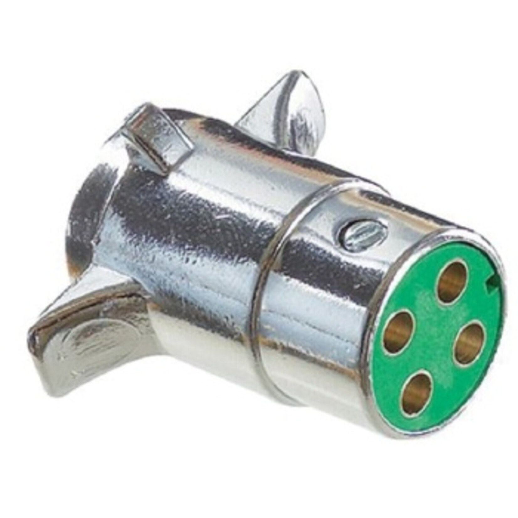 RV Designer 4-Way Plug Chrome Plated