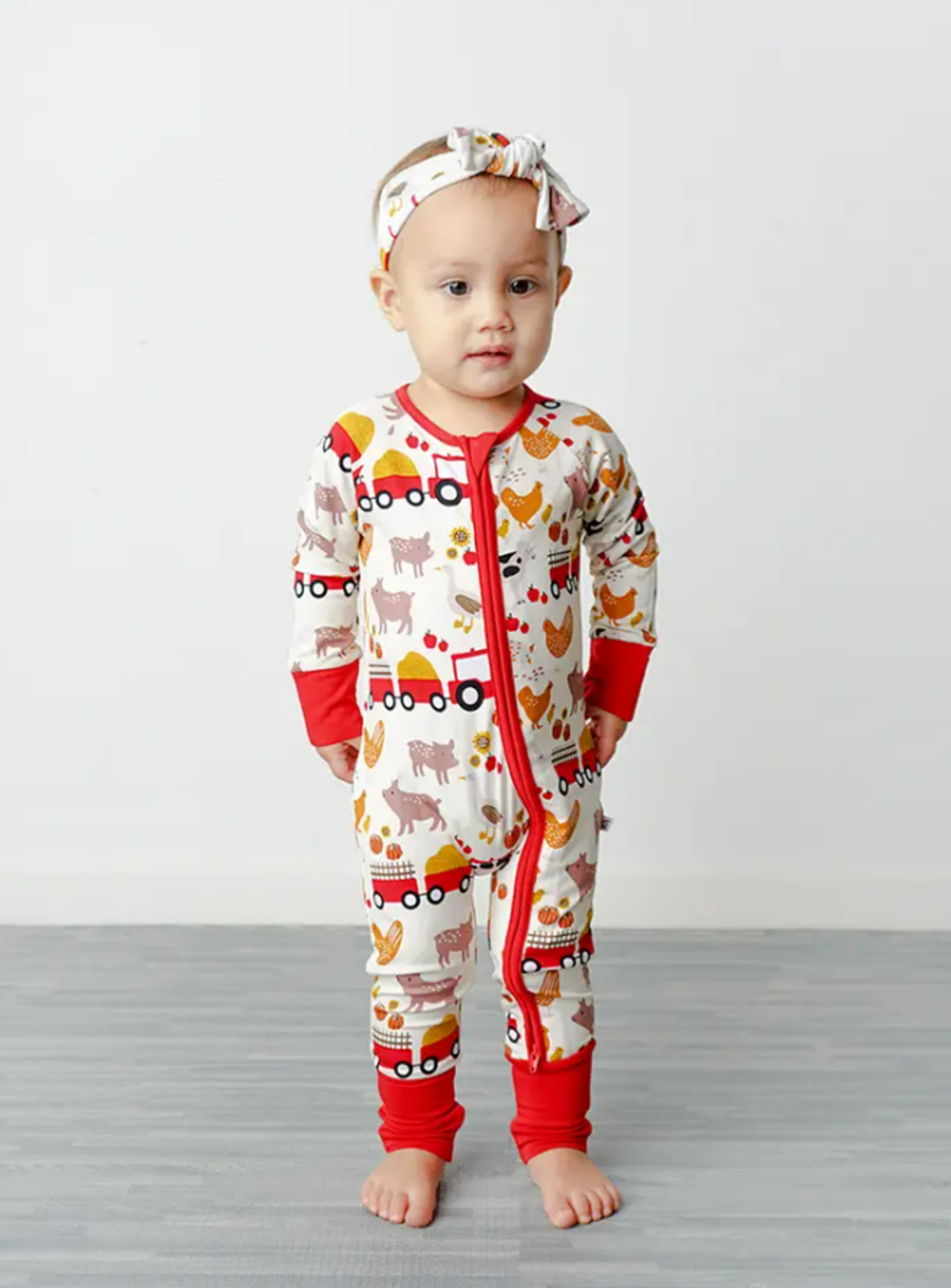 Bamboo Viscose Convertible Footie Pajamas