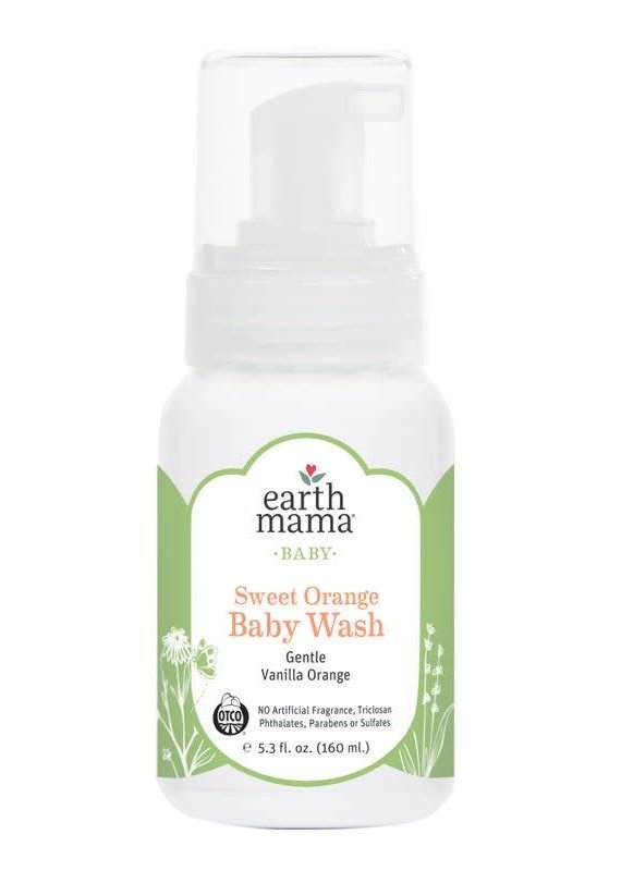 Earth Mama Organics Orange Baby Wash - 5.3oz
