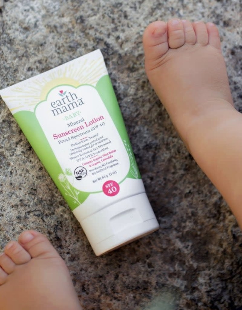 Earth Mama Organics Baby Mineral Sunscreen