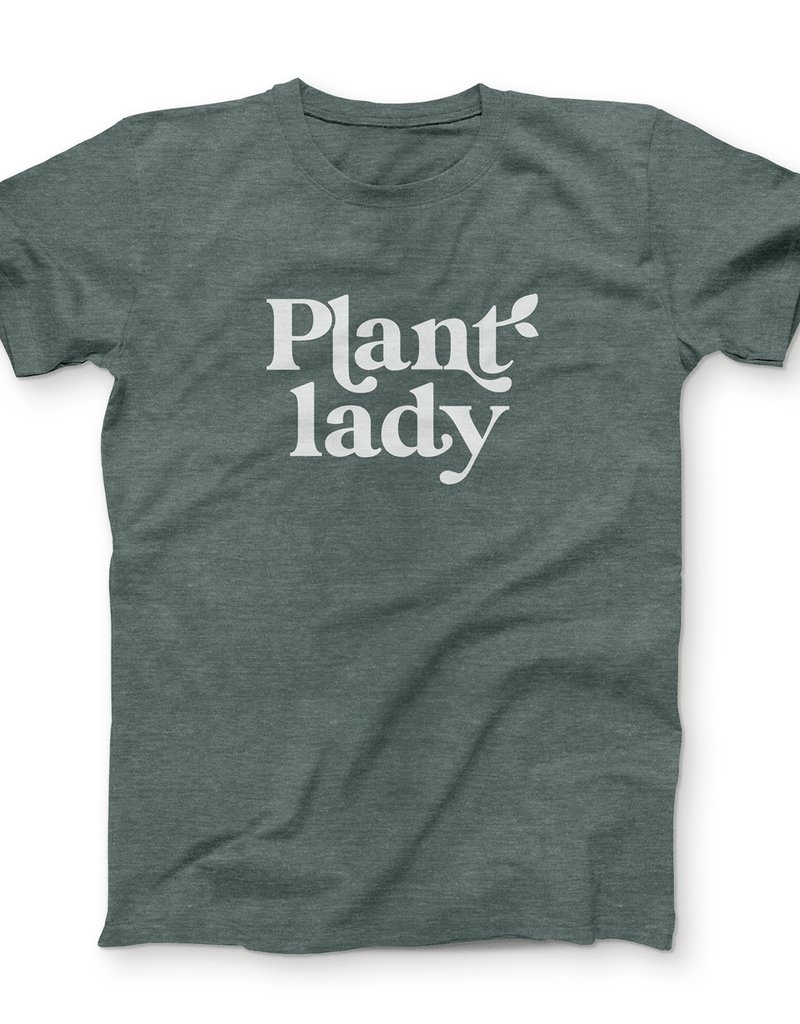"Plant Lady" Graphic tee - Forest Green