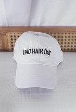 Bad Hair Day Hat - White - FINAL SALE