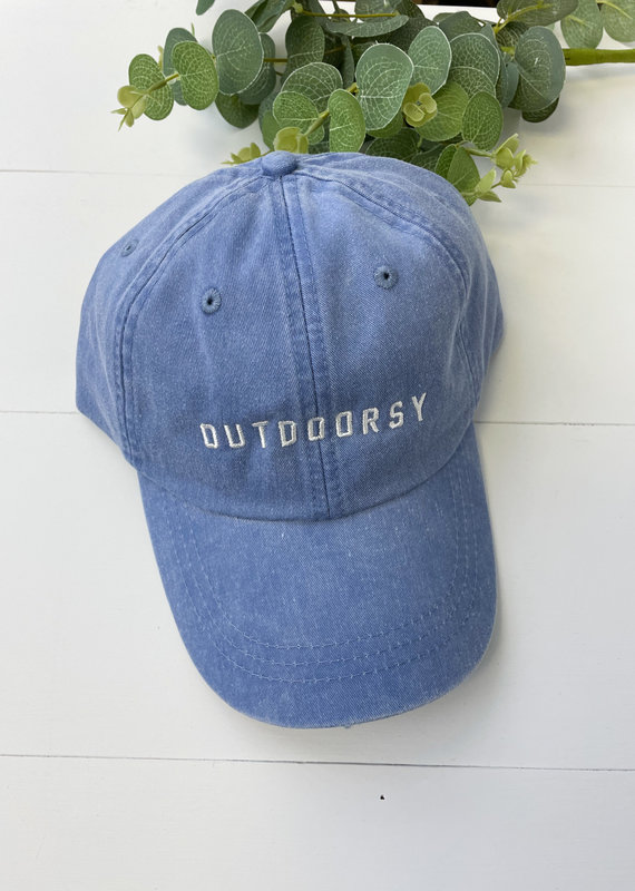 Friday + Saturday Outdoorsy Hat - Denim - FINAL SALE