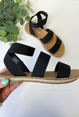 Soda Cece Strappy Sandals - Black