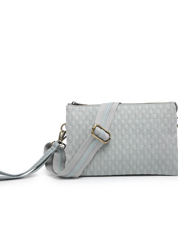 Izzy Checkered Crossbody w/Guitar Strap (2 colors)