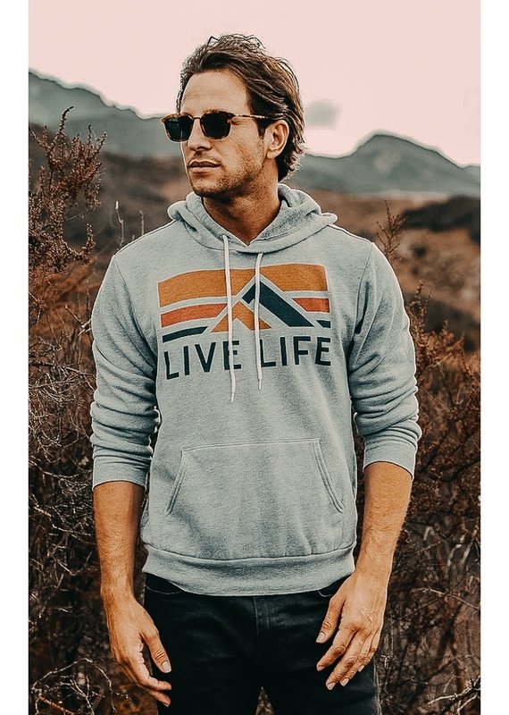 Retro Live Life Hoodie