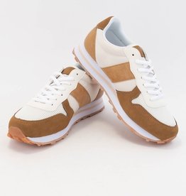 CCOCCI Phoebe Color Block Sneakers - Toffee