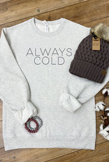 Panache Always Cold Sweatshirt - Heather Oatmeal
