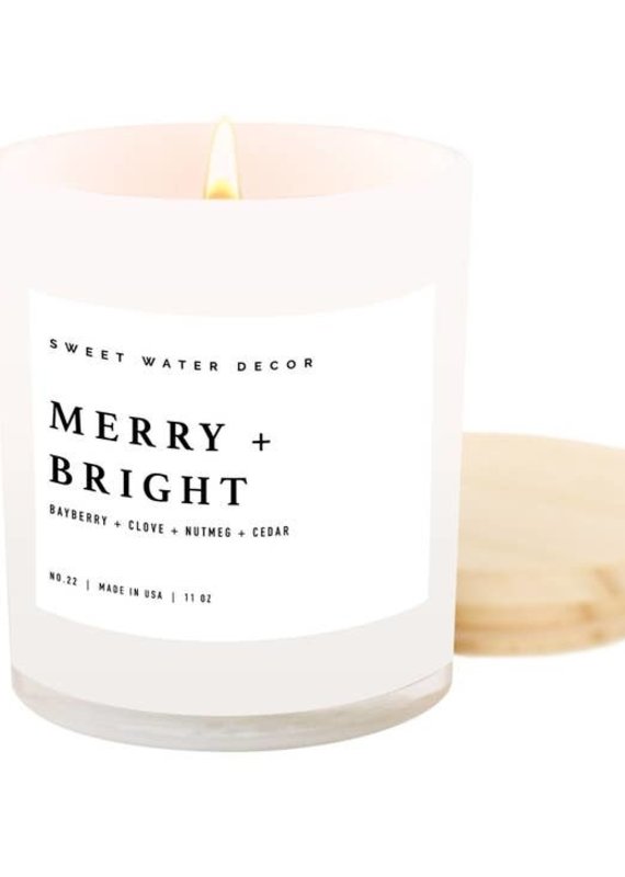 Merry + Bright Soy Candle - 11oz