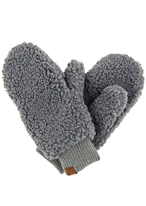 C.C. Sherpa Mittens (4 Colors)