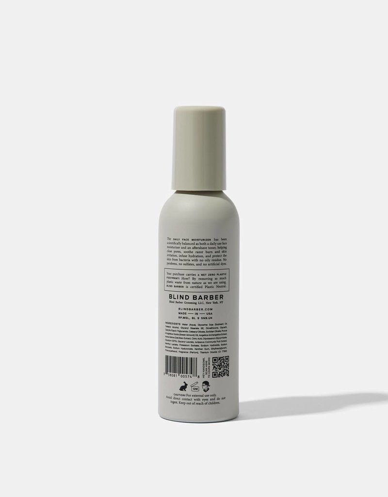 Blind Barber Watermint Gin Daily Face Moisturizer