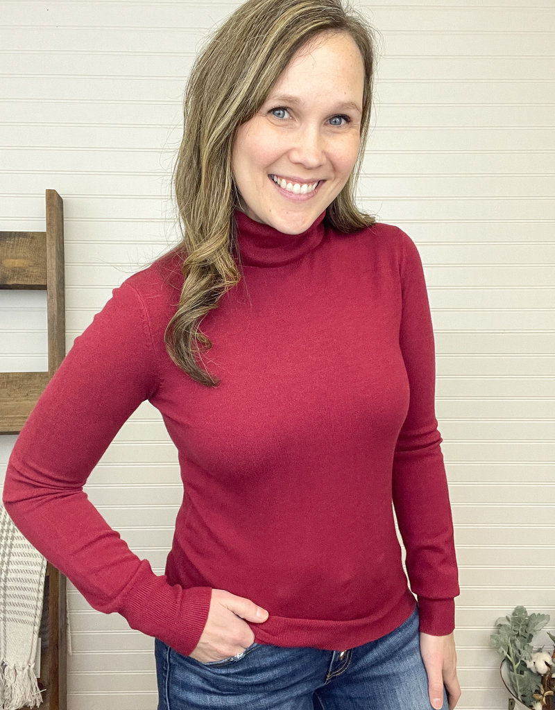 Be Cool Hana Turtleneck Sweater (2 Colors)