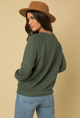 Gilli "Howdy" Pullover - Olive