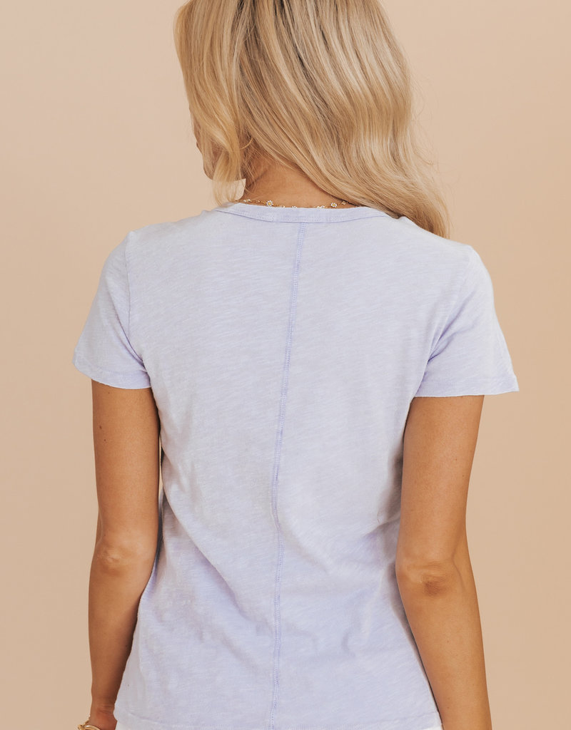 Be Cool Stevie Basic Cotton Tee - Blueberry