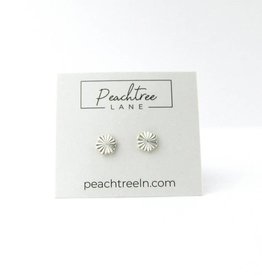 Peachtree Lane Sunburst Studs - Silver