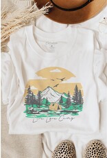 Live Love Camp Graphic Tee - Vintage White