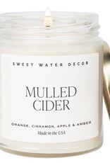 Sweet Water Decor Mulled Cider Soy Candle - 9oz